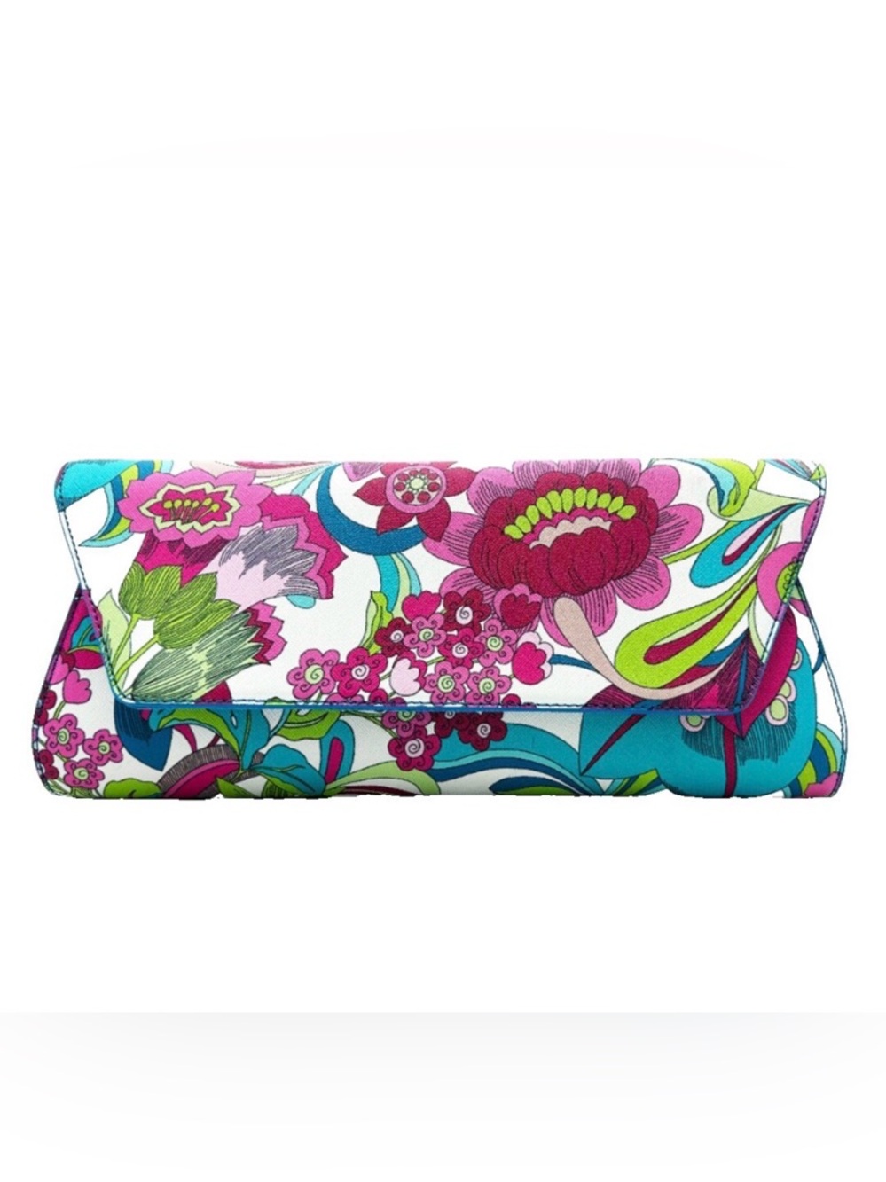 Trina Turk $98 MSRP Summer Floral Clutch Bag